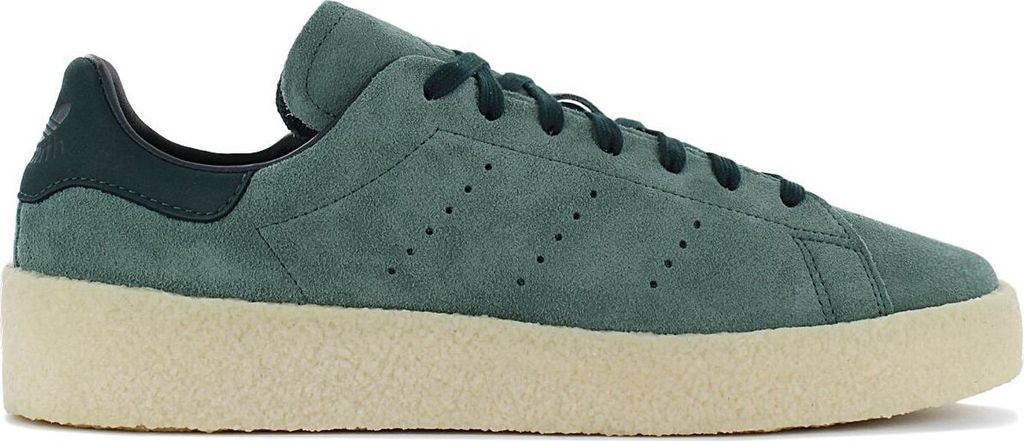 adidas Originals Stan Smith Crepe - Herren Sneakers Schuhe Leder Grün FZ6444 , EU 40 UK 6.5
