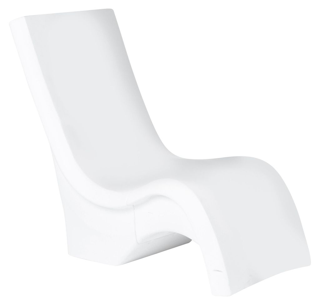 Step2 Vero Tall Hoher Pool Stuhl aus Kunststoff in Weiß | Produktbild 