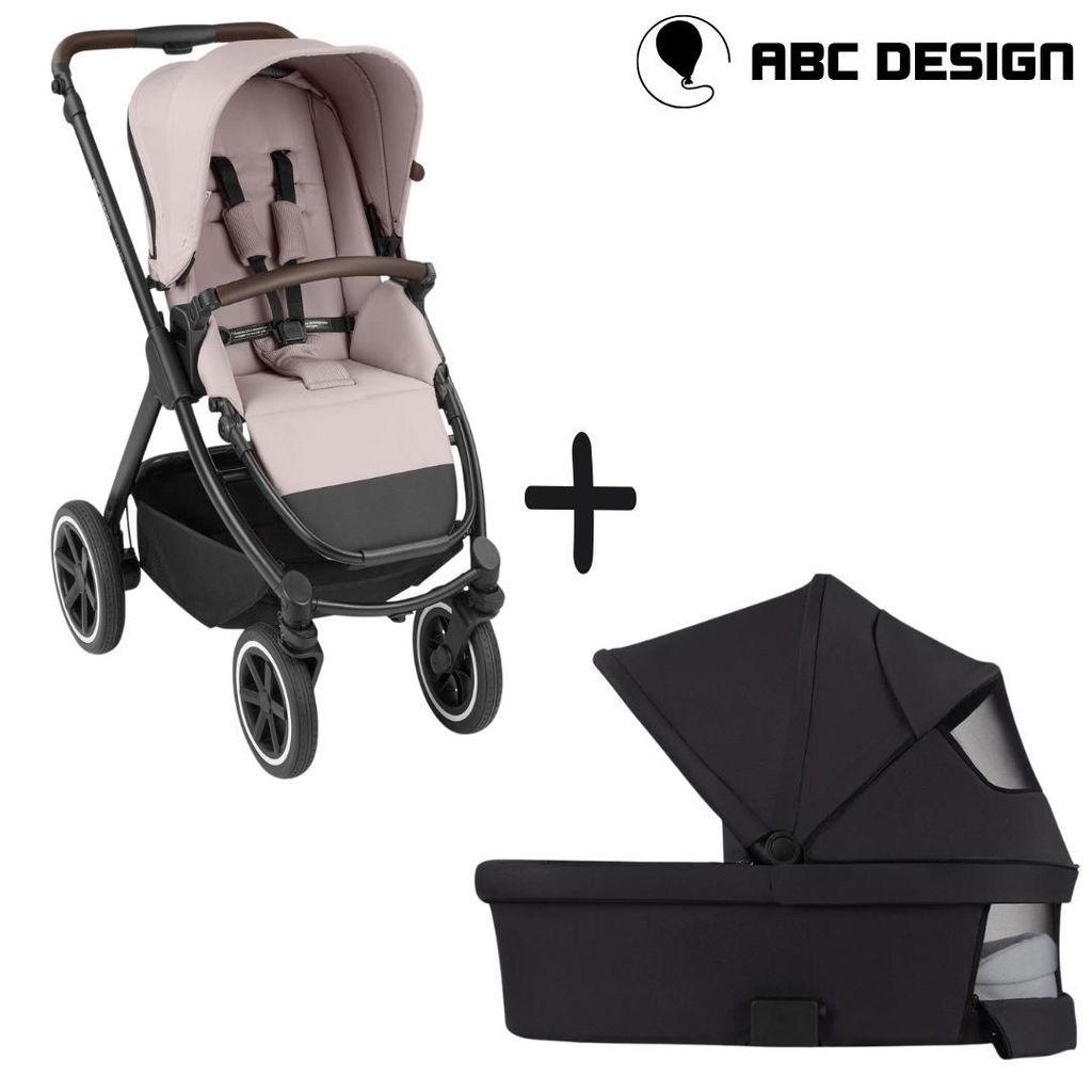 ABC Design 2 in 1 Set Samba berry Kombikinderwagen Produktbild 