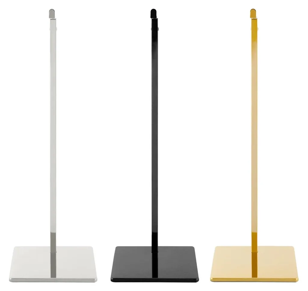 Support de sac à main ajustable en fer doré haute résistance - Pack de 8