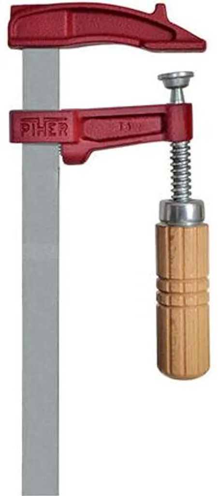 Morsetto a vite Piher M-12 02012 acciaio legno di faggio 12 cm - 7