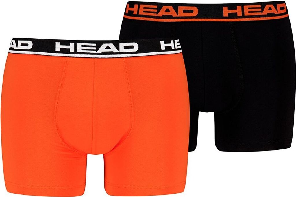 Head 701202741 Boxershorts 2 Einheiten Orange,Schwarz S Mann Orange,Schwarz S