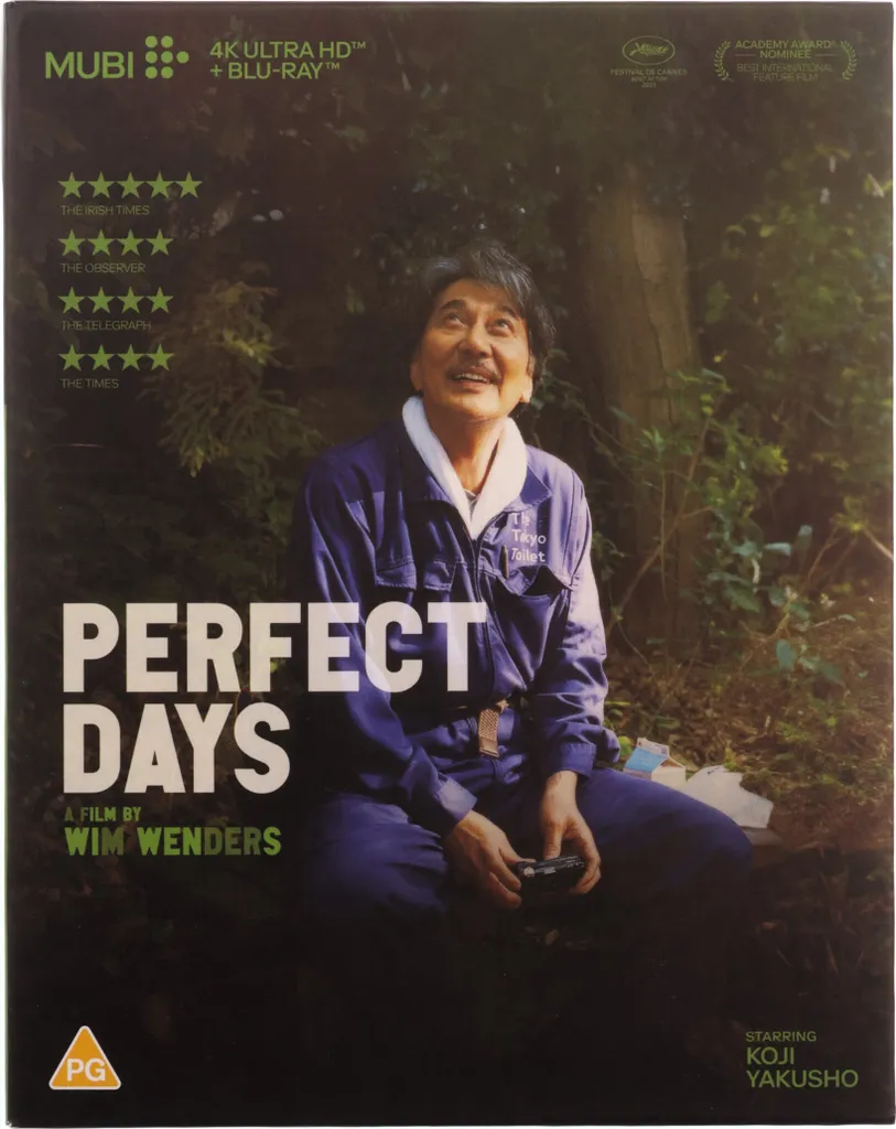 Film Blu-ray 4K Perfect Days édition spéciale pour cinéphiles exigeants