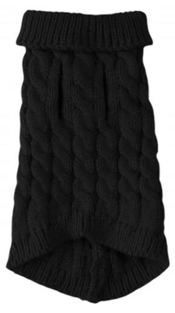 Purlov 26218 Maglione per cani e gatti, taglia. L, nero Immagine del prodotto 