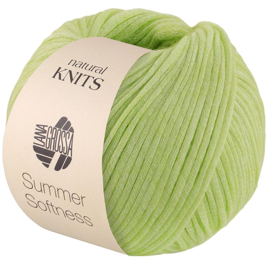 Lana Grossa - Summer Softness 0013 frühlingsgrün Produktbild 
