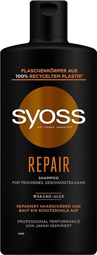 Syoss Repair Shampoo - Shampoo - Erholung - 440 ml - 1 Stück