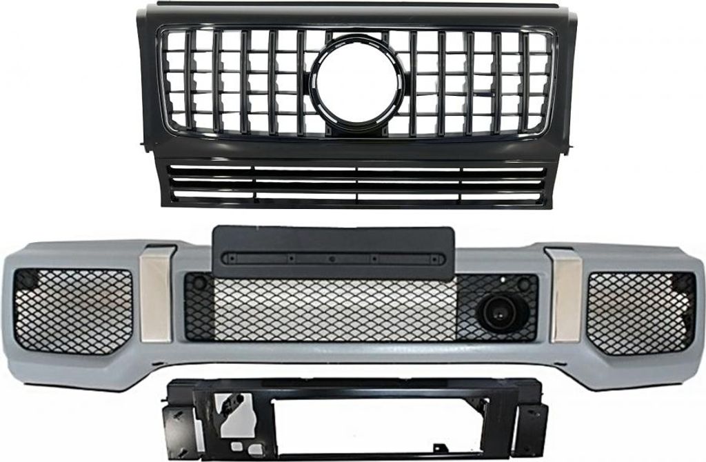 Mriežka predného nárazníka pre Mercedes W463 1989-2017 G65 Obrázok produktu 