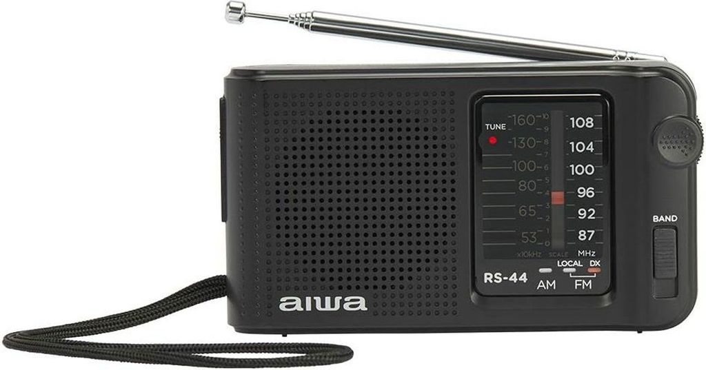 Tragbares Radio Aiwa RS44 AM/FM Schwarz