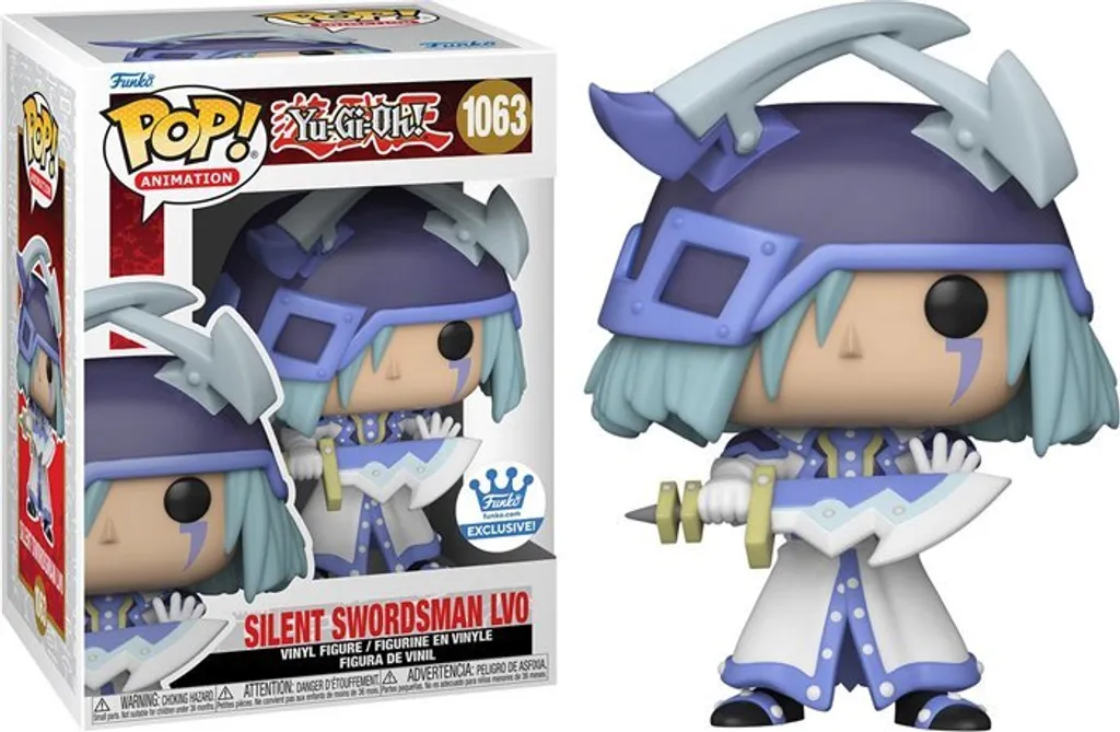 Figurine Funko POP Yu-Gi-Oh! 1063 Silent Swordsman LV0 Special Edition