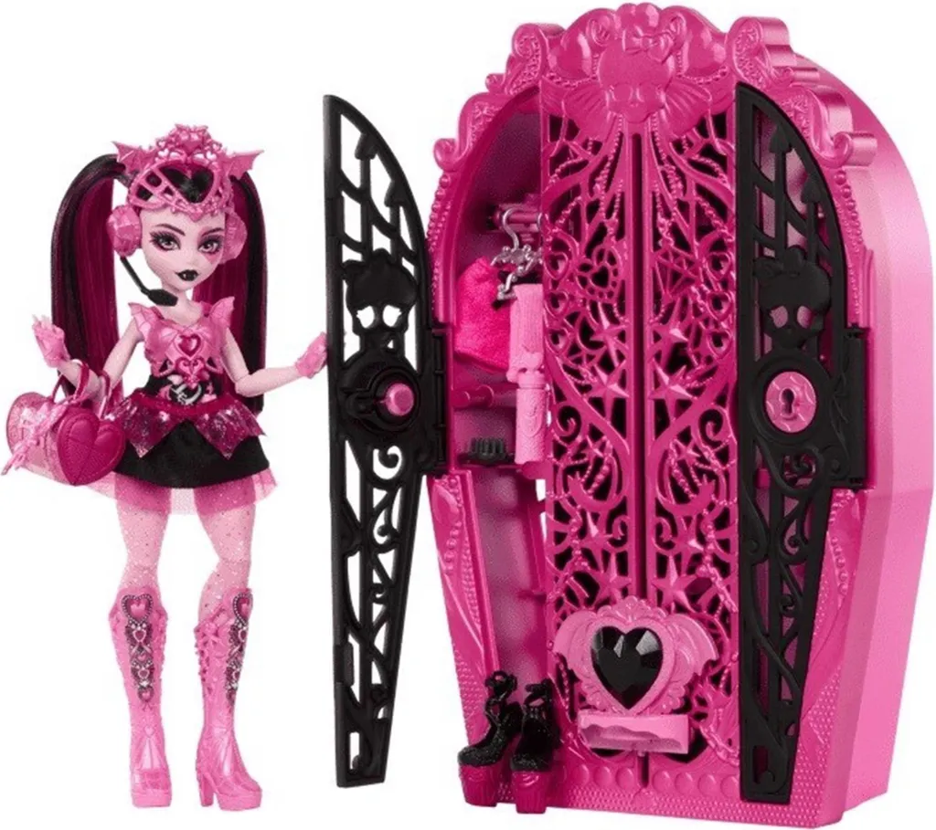 Poupée mannequin Monster High avec dressing et accessoires HXH84