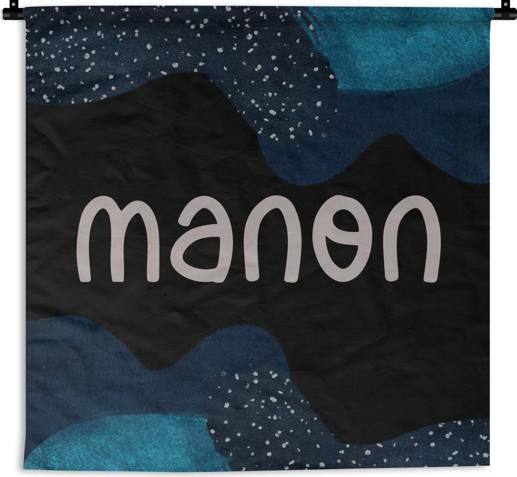 MuchoWow Wandteppich Wandbehang Manon - Pastell - Mädchen 150x150 cm Tapisserie Dekoration Wandtuch - Wohnaccessoires - Modernes
