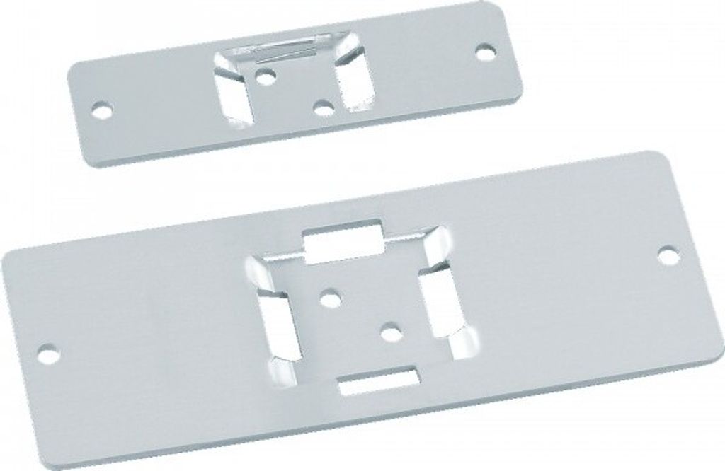 Schild I Schilderträger, zum Aufnieten, Aluminium, eloxiert, 50x116mm