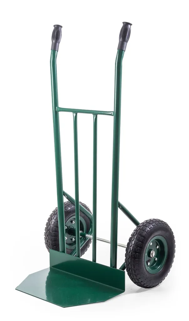 Diable G21 Profi 280 kg G21-6390868 vert avec roues gonflables souples