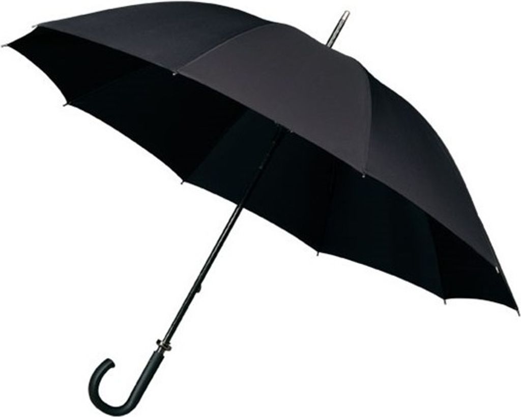 Falcone regenschirm winddicht 120 cm Polyester schwarz Produktbild 