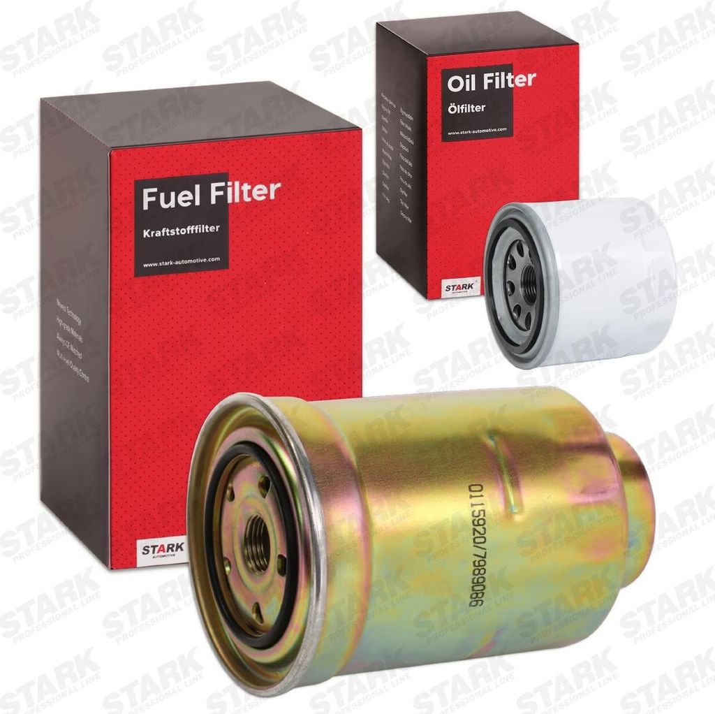 STARK Filterset Inspektionspaket Filtersatz für RENAULT GRAND SCÉNIC III (JZ0/1) für MAZDA 5 (CR19) für MITSUBISHI PAJERO IV (V8W, V9W) für SU...
