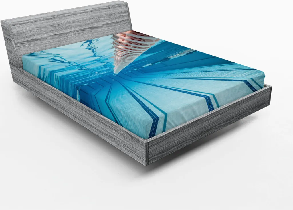 Lenzuolo 180x200 ABAKUHAUS Piscina Relax Microfibra Soft