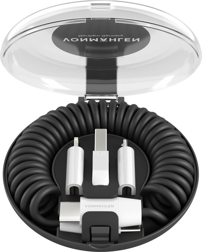 VONMÄHLEN allroundo C Black / The All-in-One Charging Cable Produktbild 