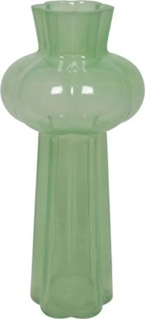 Vase vert Marley 25cm : Idéal pour vos Bouquets et Centres de Table