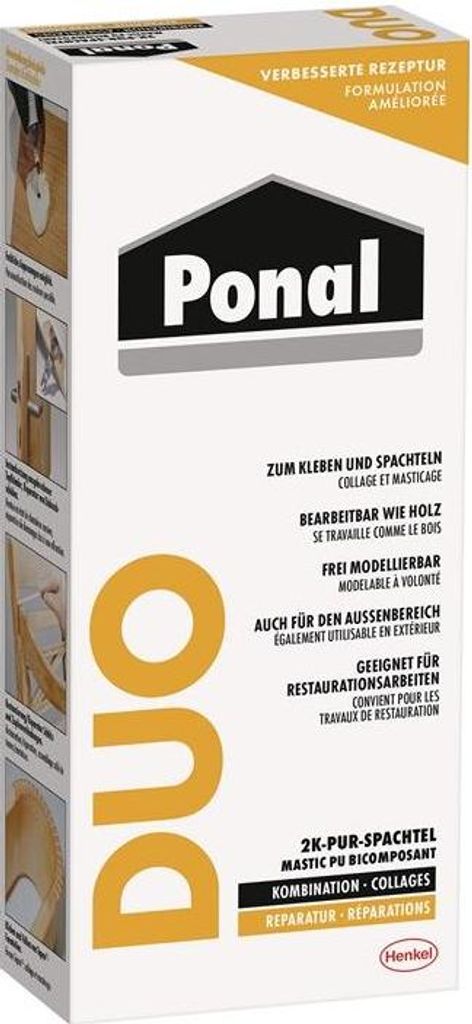 2K-PUR-Spachtel Duo DIN EN 204, D4 353 g Produktbild 