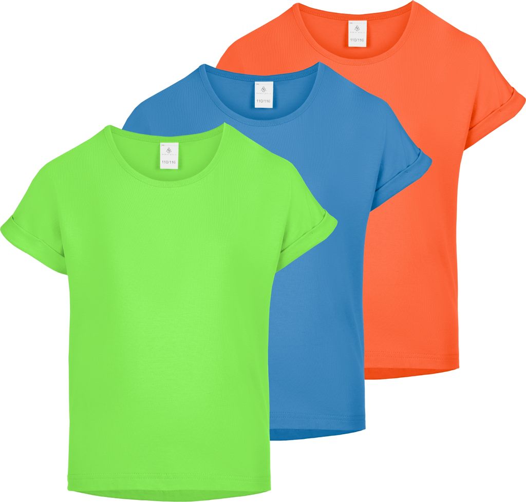 Merry Style T-Shirt für Mädchen aus weicher Baumwolle – Bequeme Mädchenkleidung Gr 140 MS-468