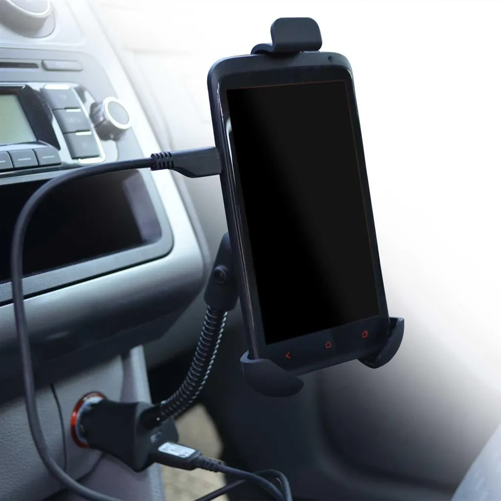 Supporto Auto Filmer 37382 per Smartphone con Ricarica USB