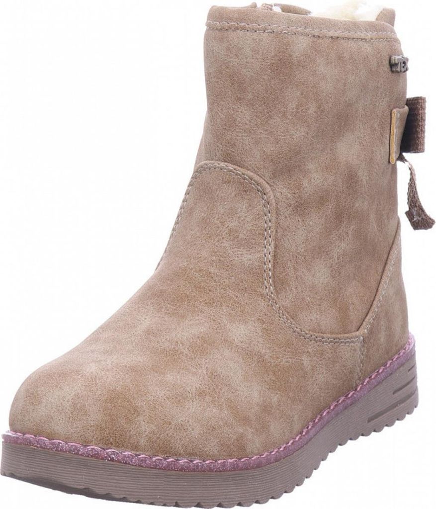 Stivaletto da bambina Indigo foderato in taupe-marrone, Immagine del prodotto 