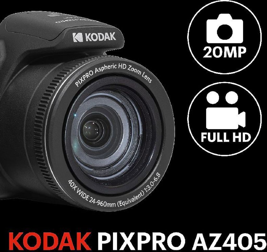 Kodak Astro Zoom AZ405 schwarz Produktbild 12