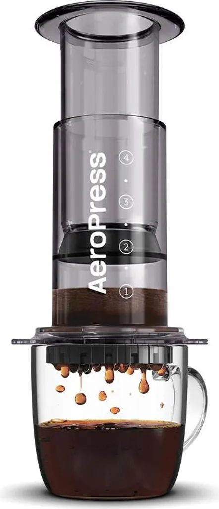 AeroPress Clear Black Bestbrew : Adieu l'Amertume pour un Café sans Dépôt