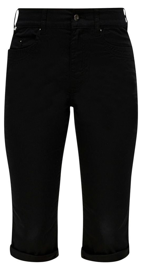 s.Oliver Capri Hose aus Baumwollsatin