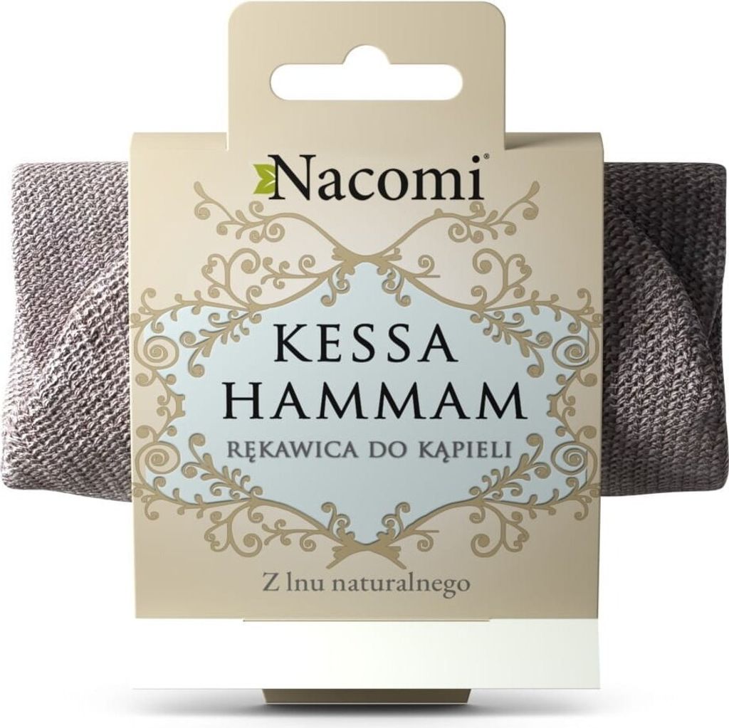 Nacomi Kessa Hammam Peelinghandschuh aus natürlichem Produktbild 