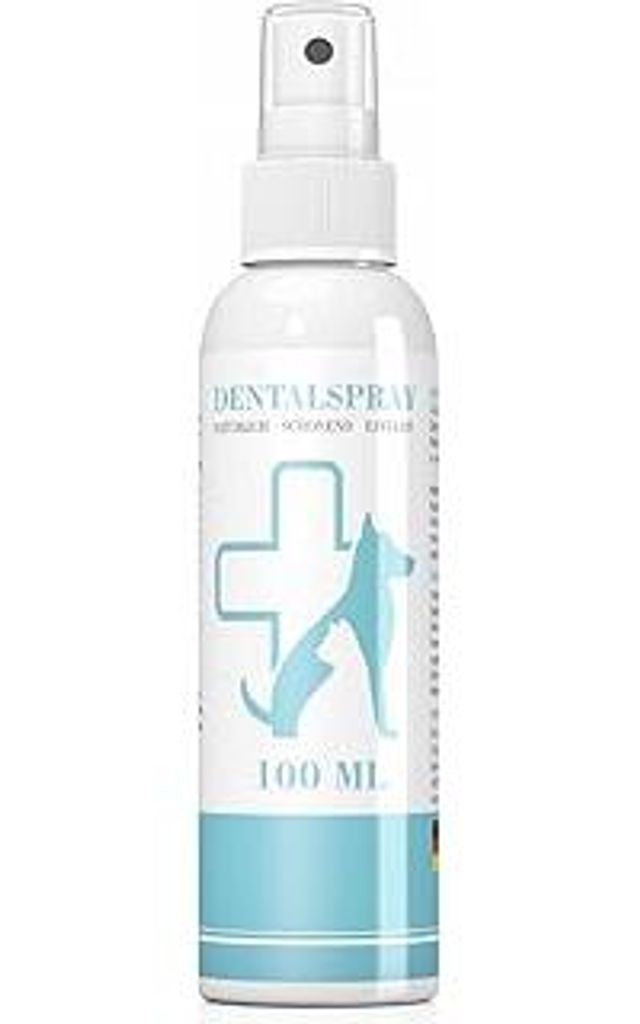 Dentalspray für Hunde & Katzen – Effektiv gegen Zahnbelag & Zahnstein – 100% natürlich & erfrischend - Hilft bei Mundgeruch – Zahnp?ege & R...