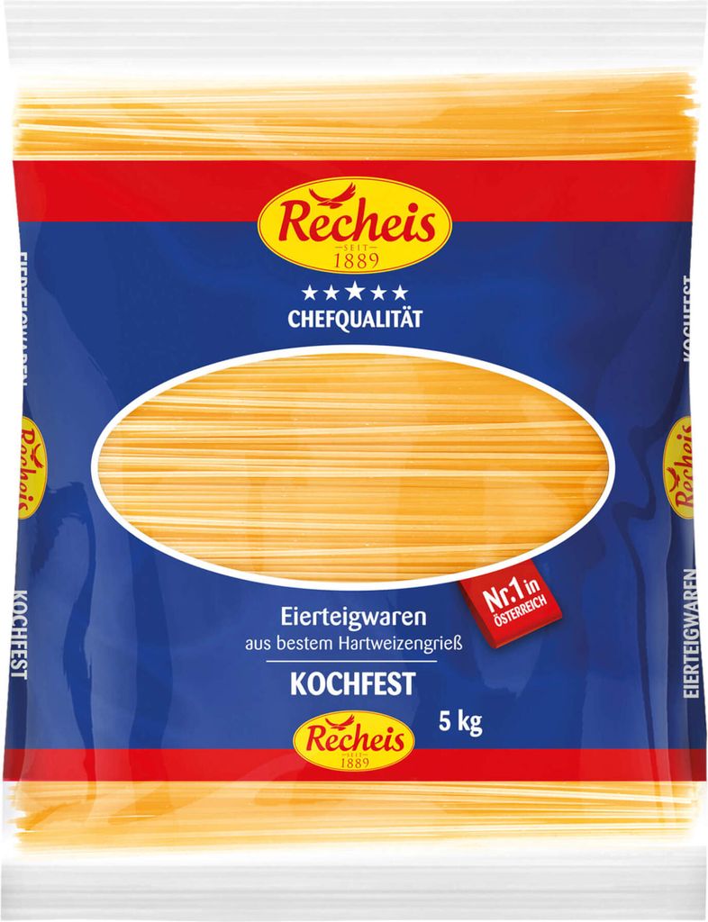 Recheis 2-Ei Spaghetti 5000g