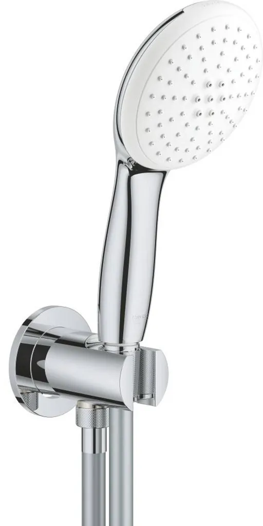 Grohe Tempesta 110 set di staffe a parete 2 tipi di getto Gomito di collegamento a parete con staffa cromo
