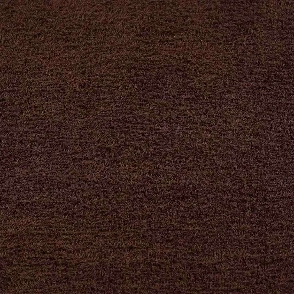 Set 2 Asciugamani 30x50 Marrone vidaXL | Ideale Hotel e B&B - 4