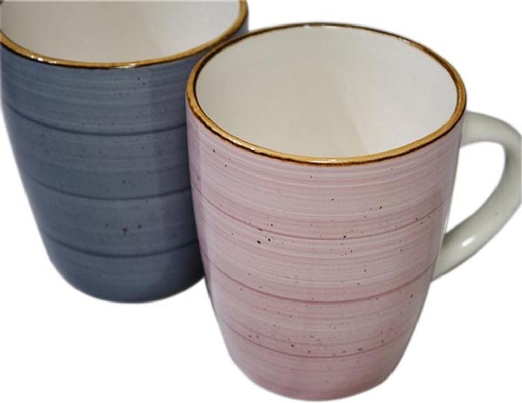 6er Set Tassen Kaffeetassen Becher 350 ml Tee Tasse 50935 Keramik