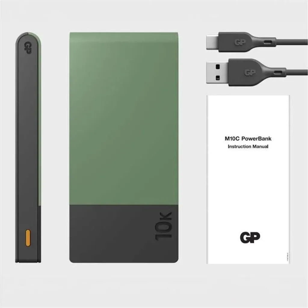 Batterie GP Powerbank M2+ 10000mAh - Design Compact et Charge Rapide - 9