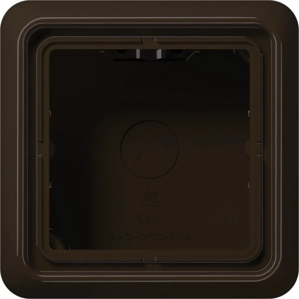 Accessoire JUNG CD581ABR Bronze pour Rénovation d'Interrupteur Design