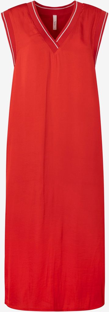 Rotes Pepe Jeans Matilda Damen Maxikleid