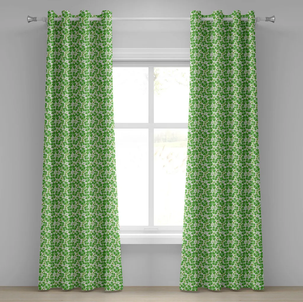 ABAKUHAUS Tenda Irlandese Trifoglio Verde Lime 280x175cm per Soggiorno