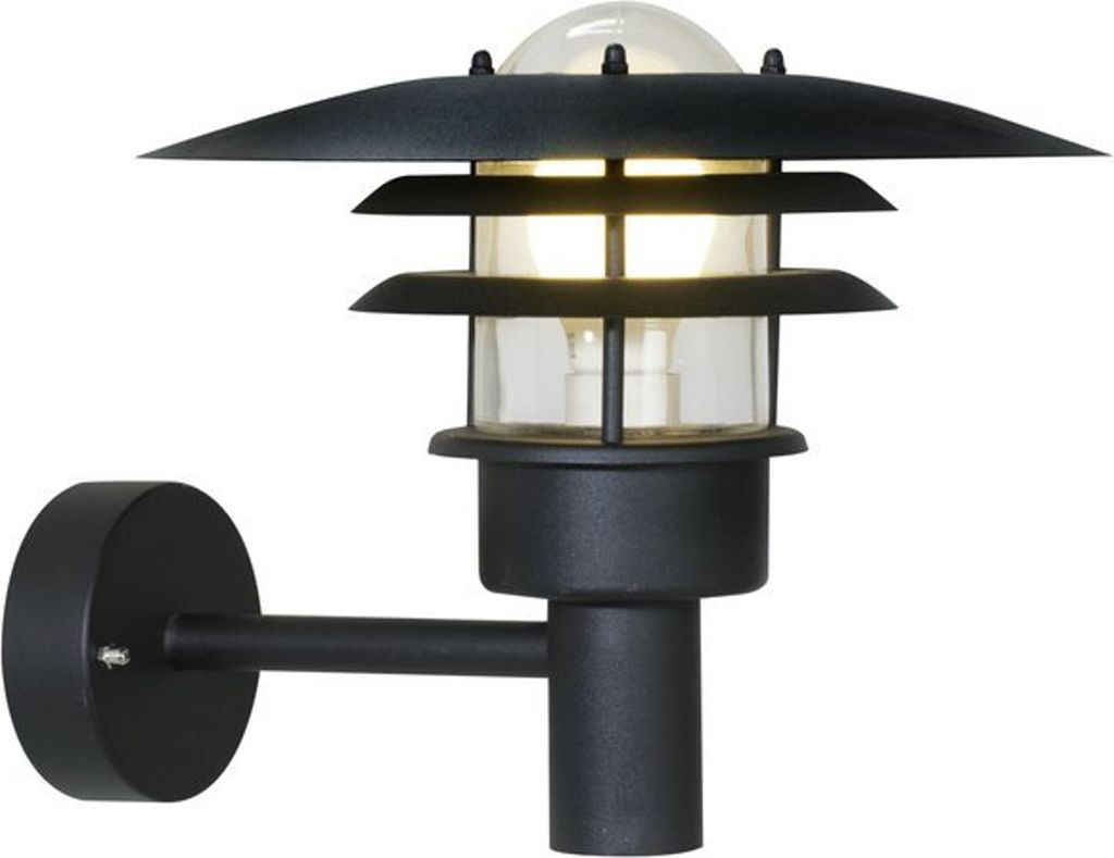 Nordlux Lønstrup 32 / Aussen-Wandleuchte / Schwarz Produktbild 