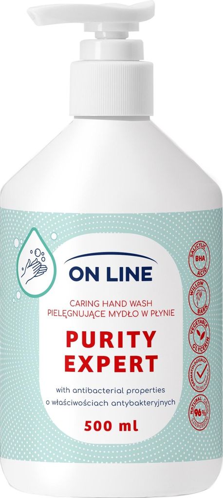 On Line Flüssigseife Purity Expert Antibakteriell 500 ml