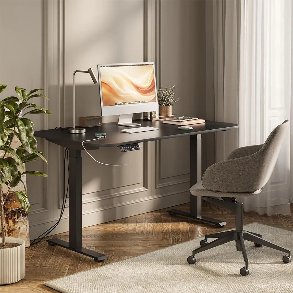 Bureau réglable en hauteur contre le mal de dos Vicco Elevate 140x80cm
