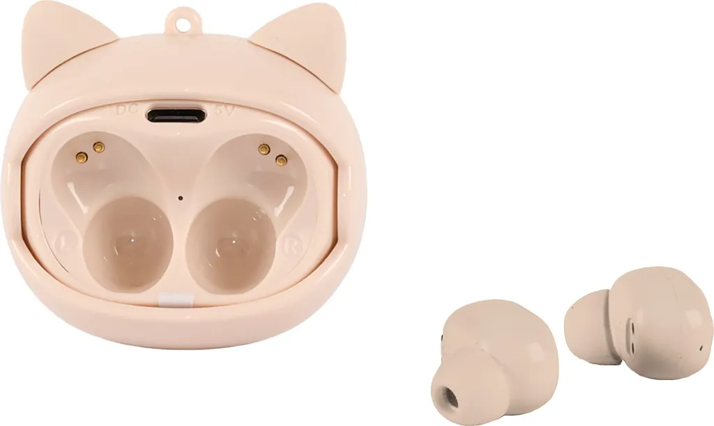 Écouteurs sans fil multiface kawaii rose - Modèle audio stéréo K21