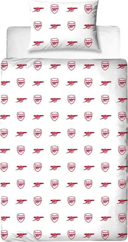 Grand Coussin Arsenal FC – 40x40 Cm, 100% Polyester, Lavable En Machine, Cadeau Pour Fan
