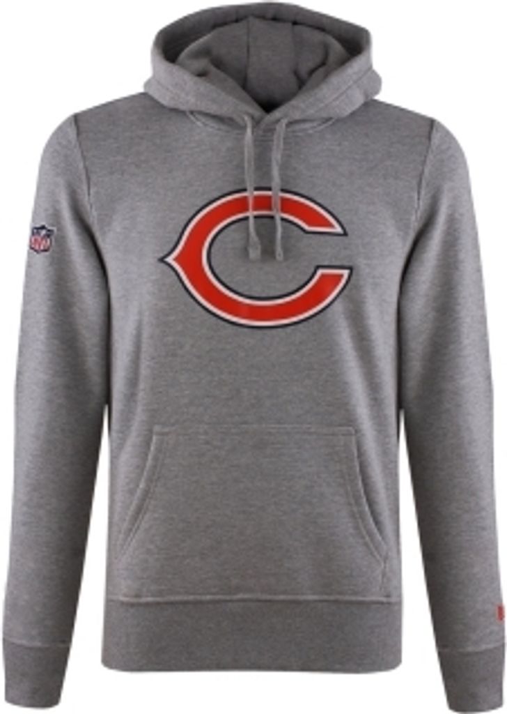 New Era Herren Hoodie NFL Chicago Bears Logo grau L
