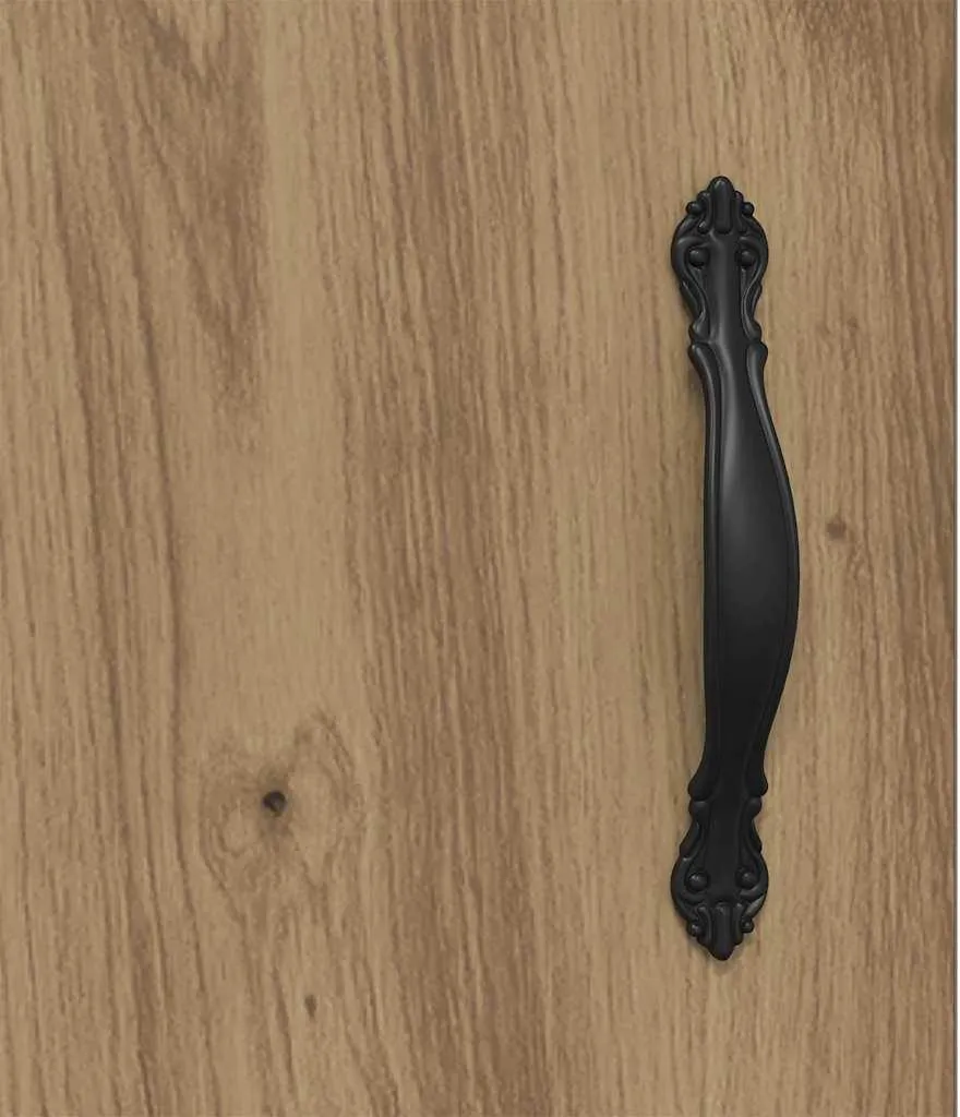 Credenza Artisan in rovere 69,5 x 34 x 90 cm in legno composito e ferro - 10