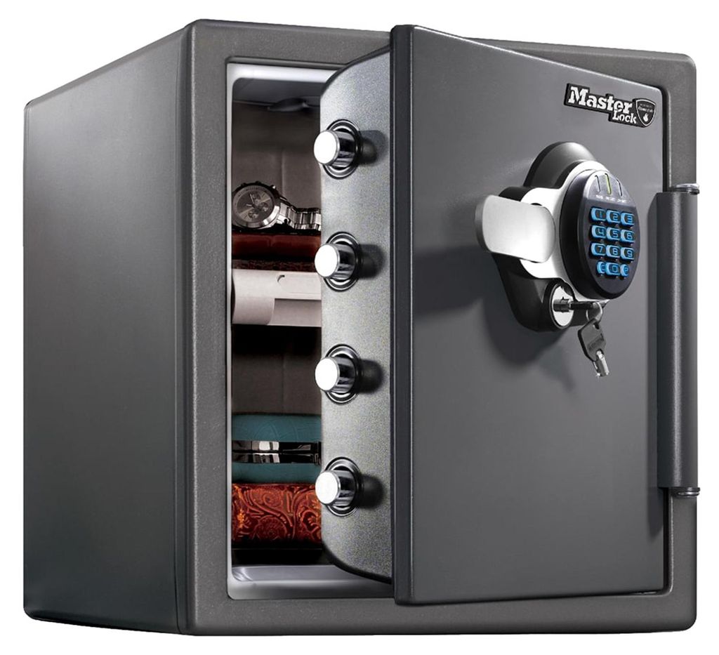 MASTER LOCK Haus/Büro Tresor [Feuer- & Wasserfest] [ 33,6 Produktbild 