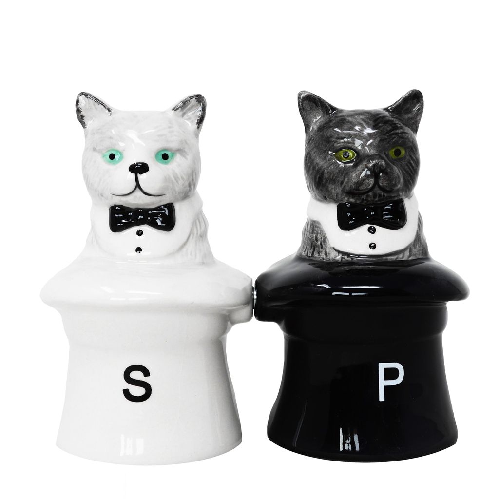 Salz- und Pfefferstreuer Katzen