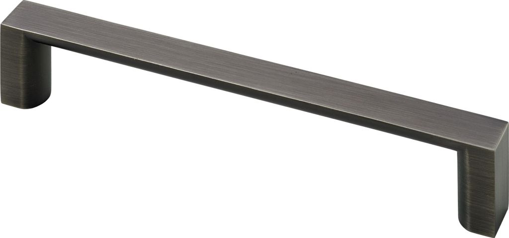 Hettich Griff / Möbelgriff (Zinkdruckguss LA128 schwarz, verchromt) 9196999