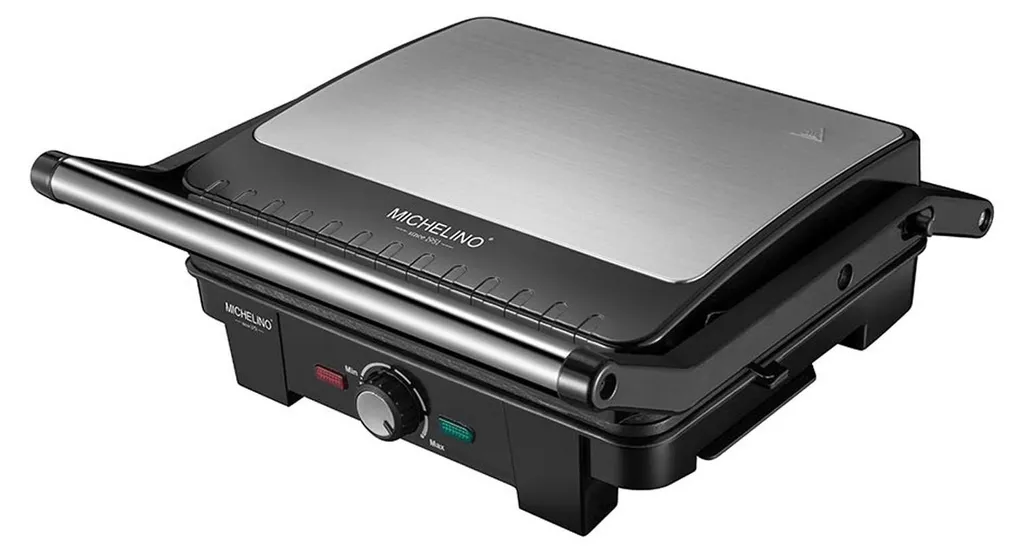 Contatto Grill Michelino 2200W: Design e Potenza per la tua Cucina